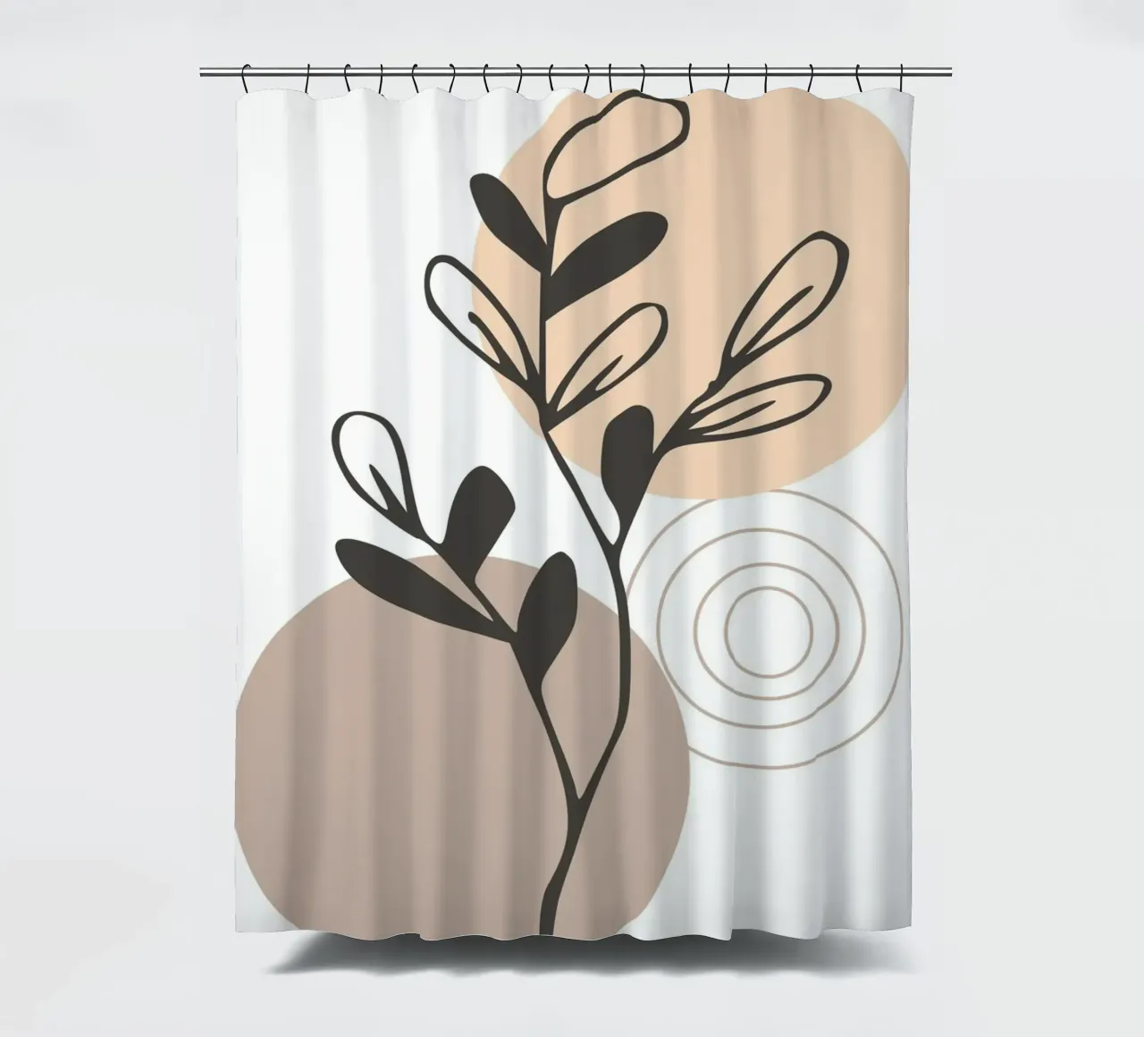 abstract dry branch 2 tenda da doccia da vintageshop