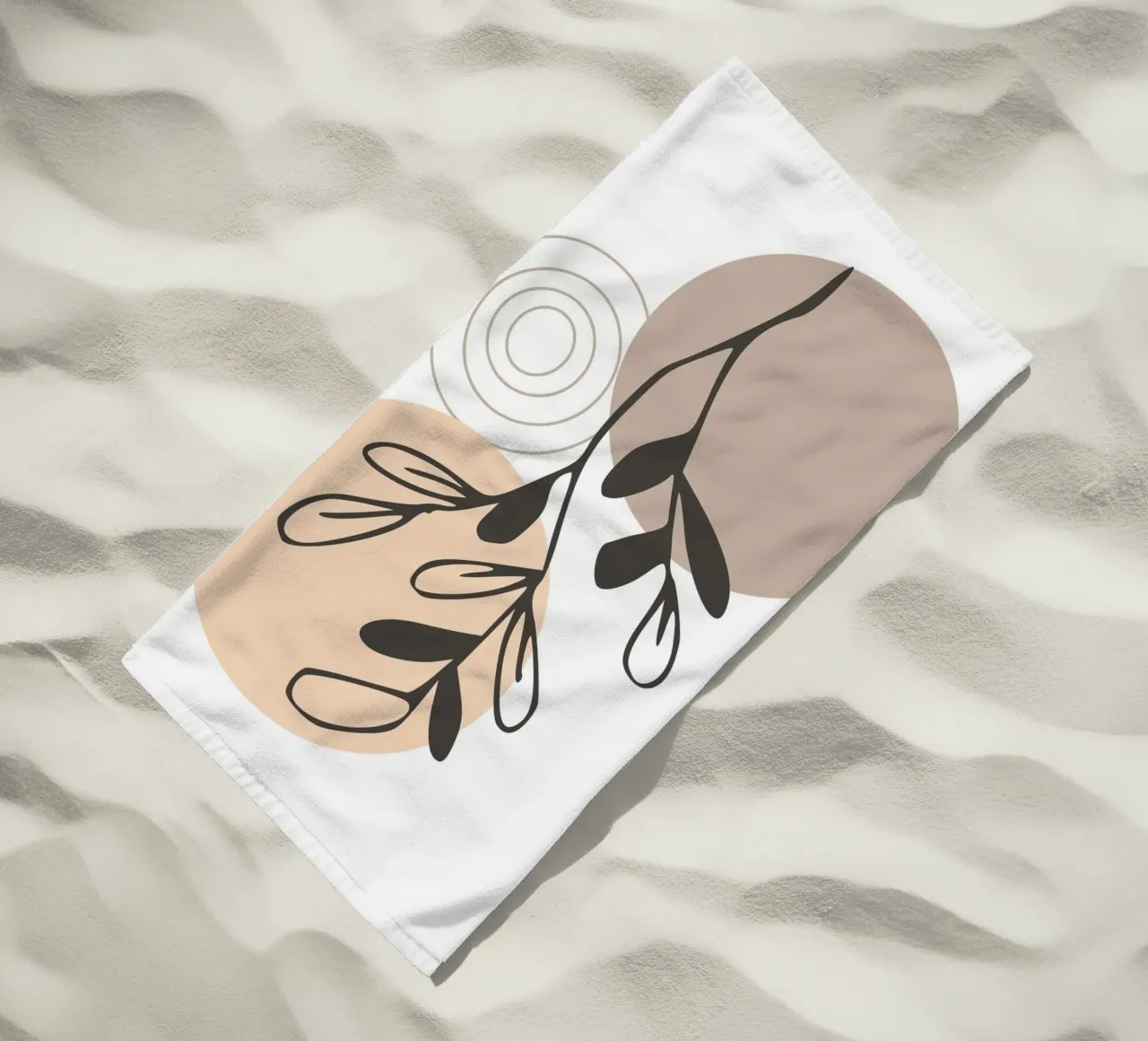 abstract dry branch 2 telo mare da vintageshop