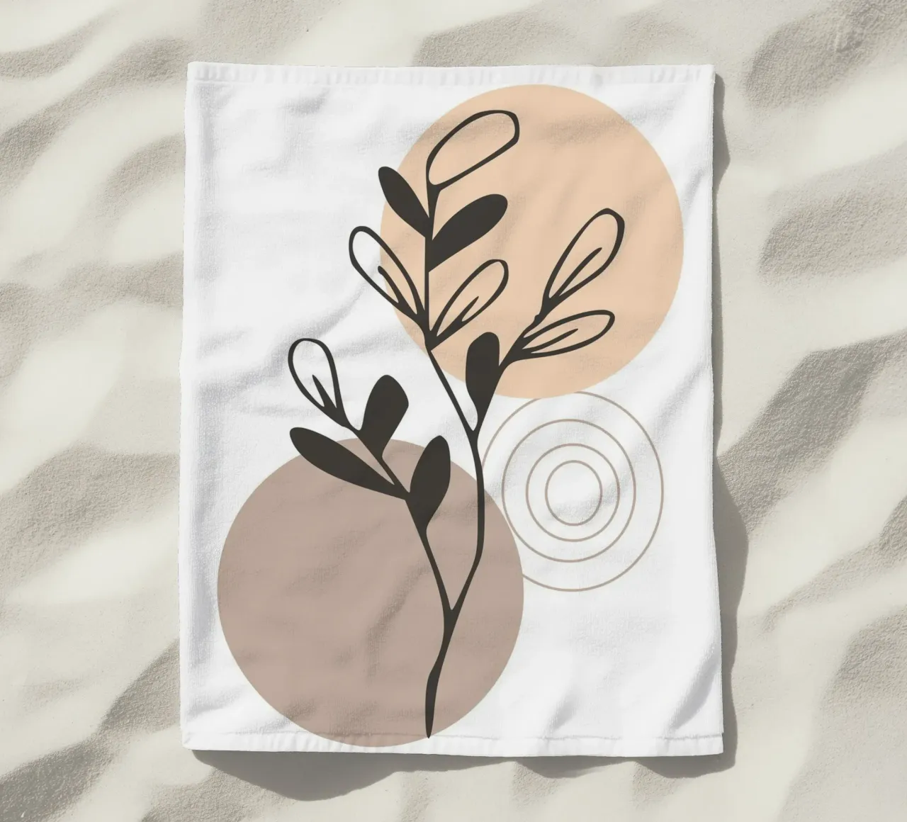 abstract dry branch 2 telo mare da vintageshop