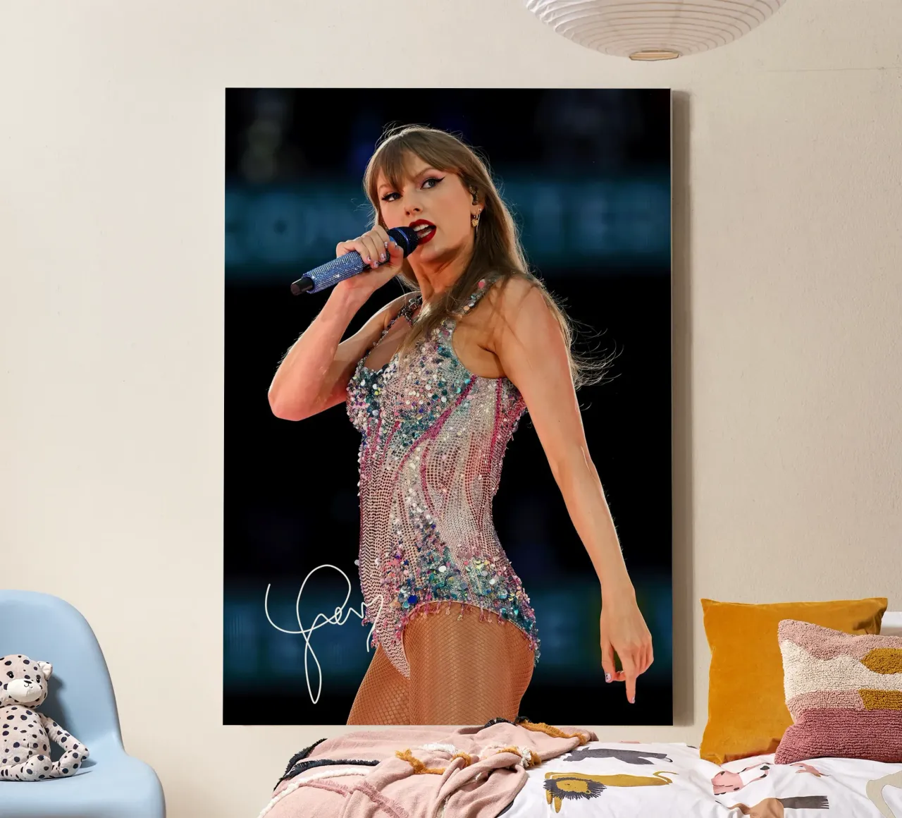 Il meglio di Taylor Swift tela con Cornice a cassetta da shiners