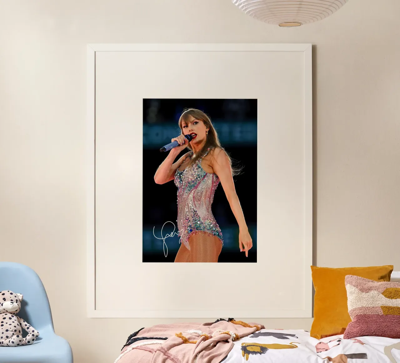 Il meglio di Taylor Swift poster con telaio in alluminio da discraft