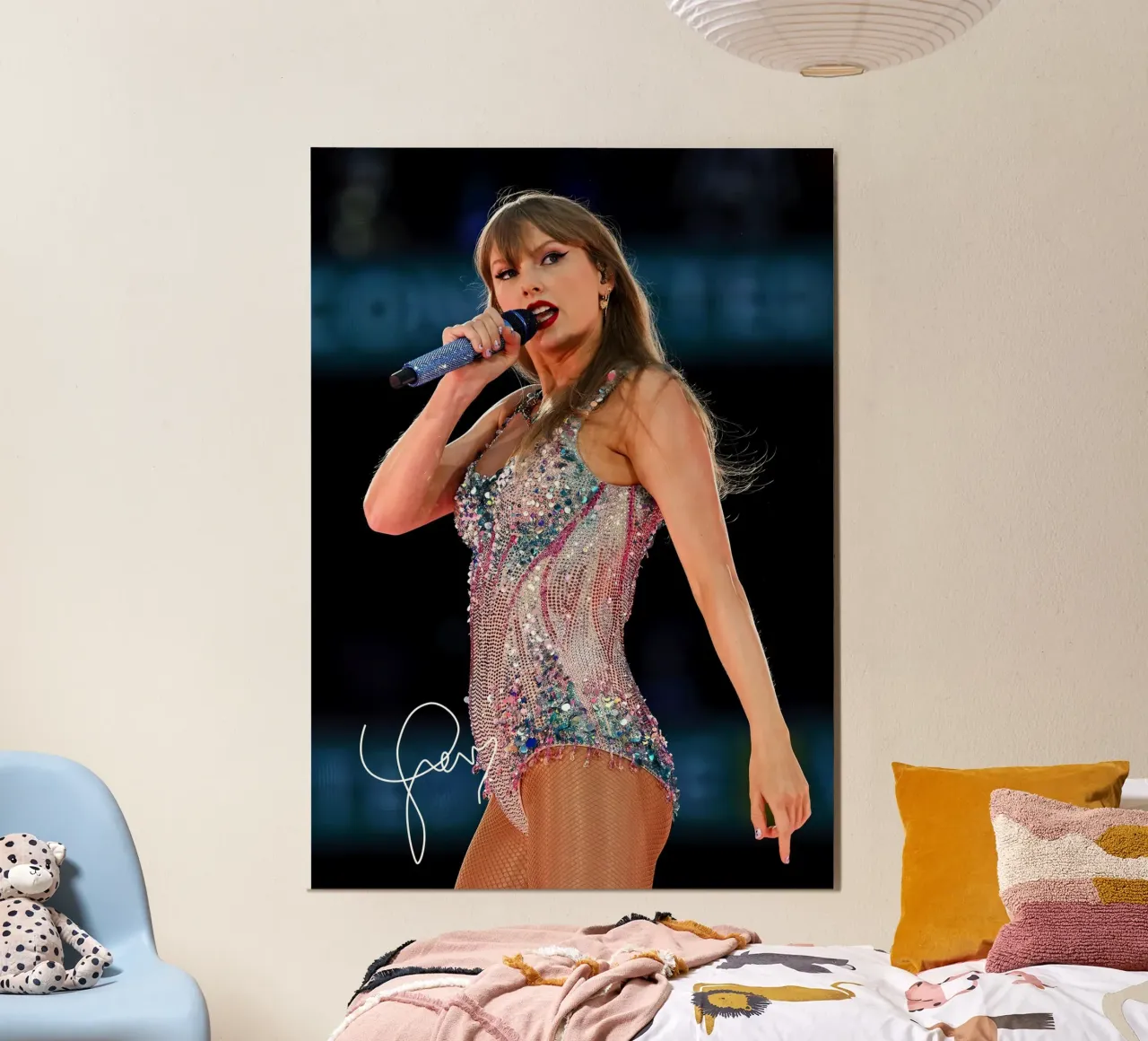 Il meglio di Taylor Swift poster con telaio in alluminio da discraft
