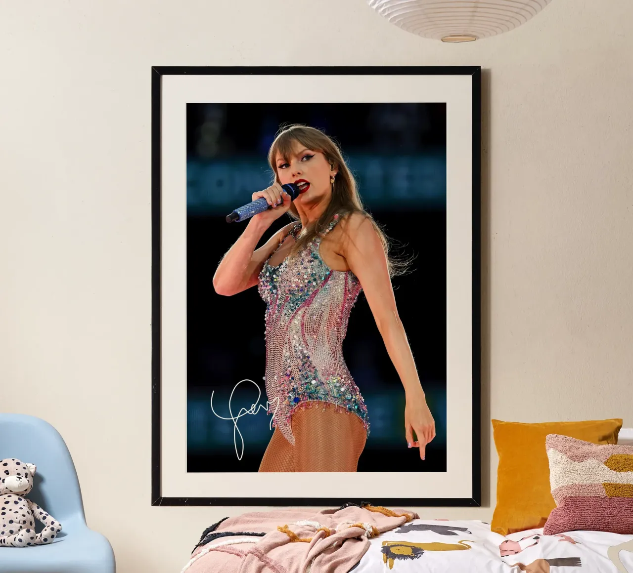Il meglio di Taylor Swift poster con telaio in alluminio da discraft