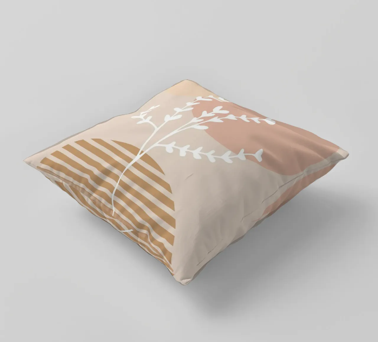 abstract white branch cuscino da vintageshop