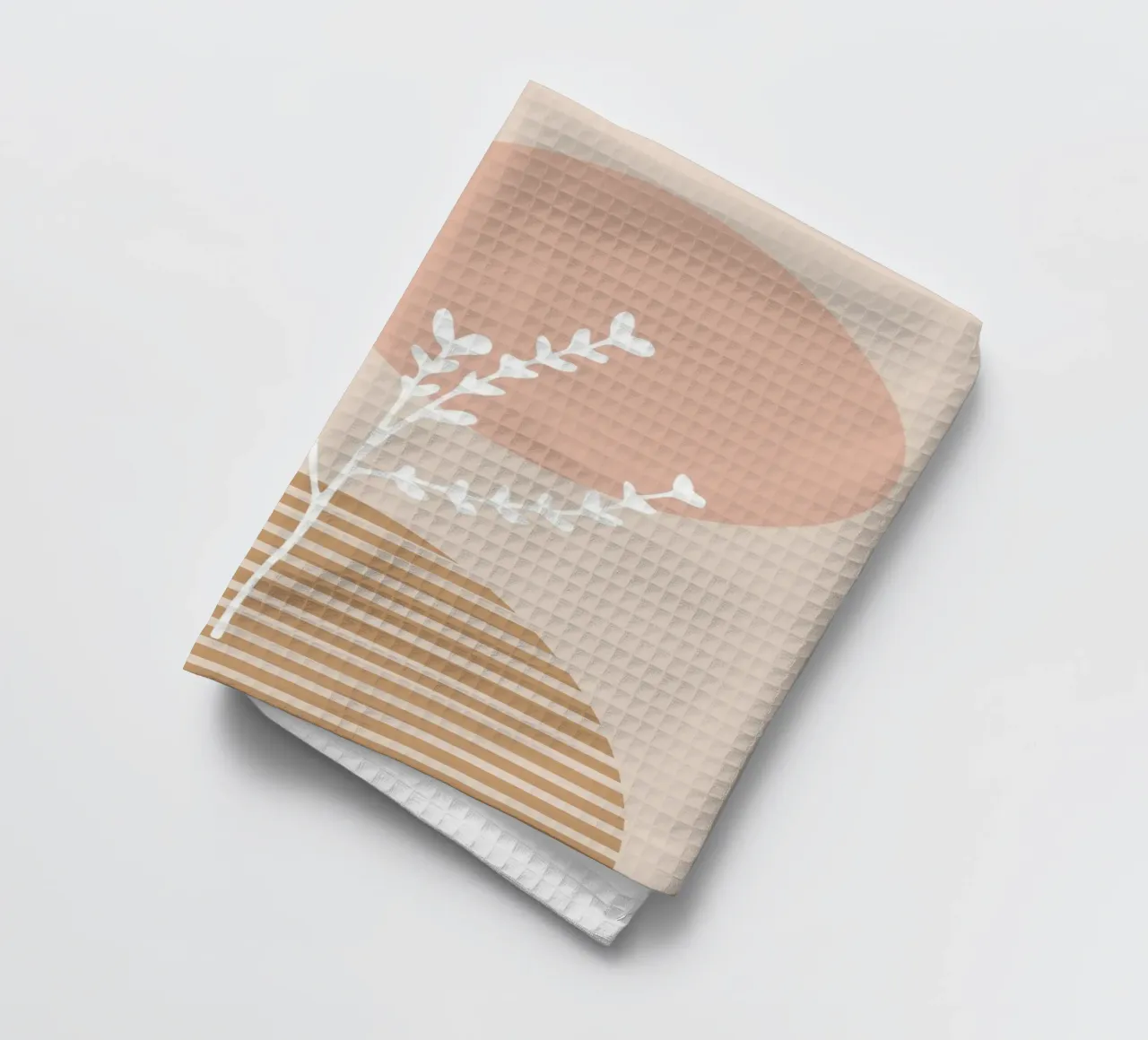 abstract white branch canovaccio da cucina da vintageshop