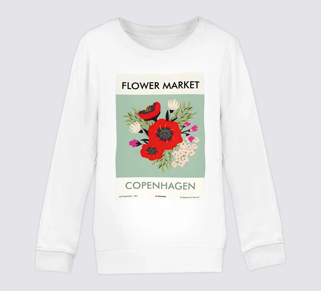Copenaghen felpa bambino da Amber Hughes