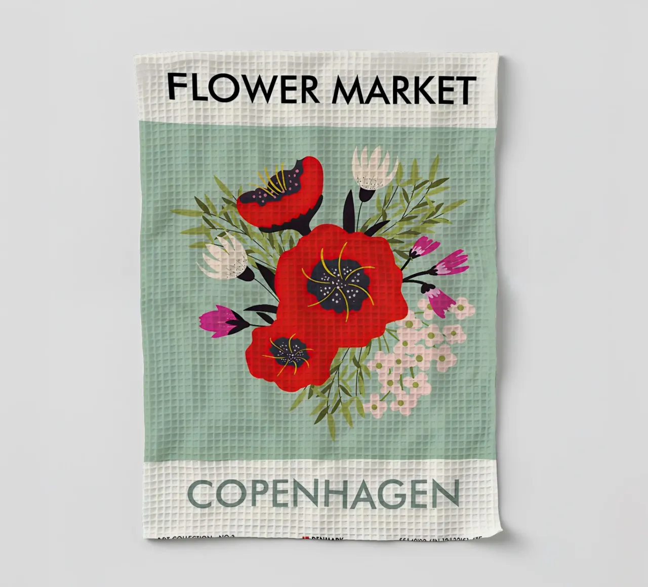 Copenaghen canovaccio da cucina da Amber Hughes
