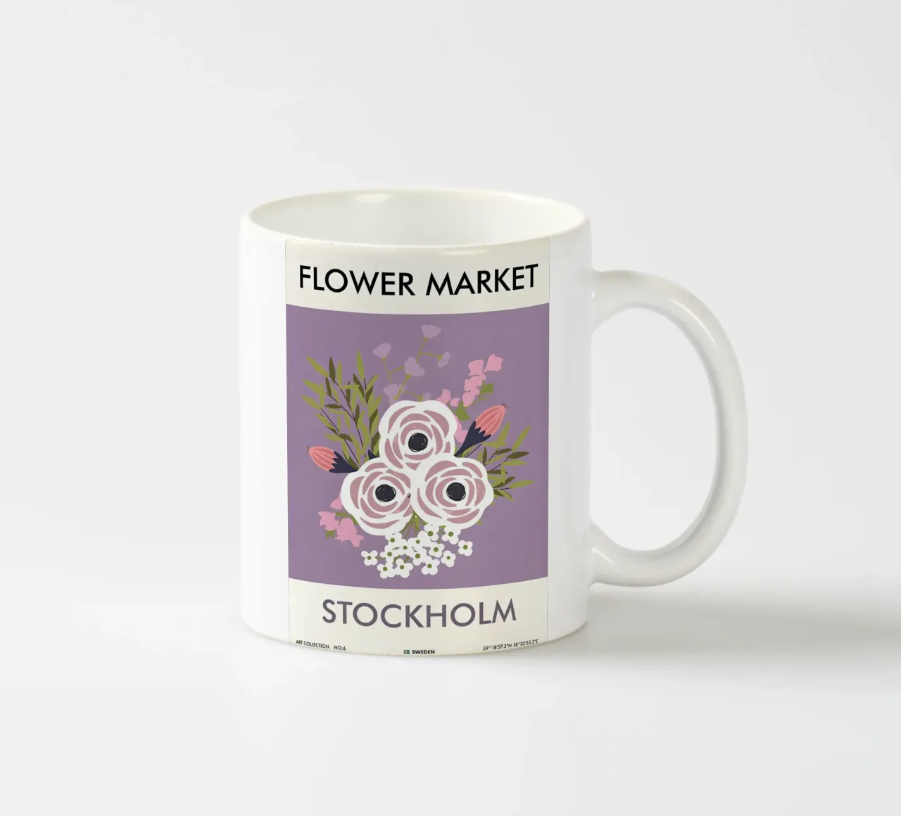 Stoccolma tazza in ceramica da Amber Hughes
