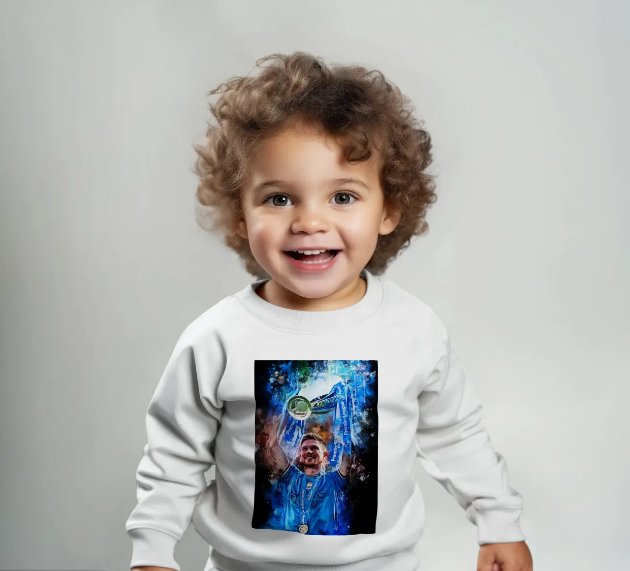 Kevin De Bruyne felpa neonato da MasterInkArt
