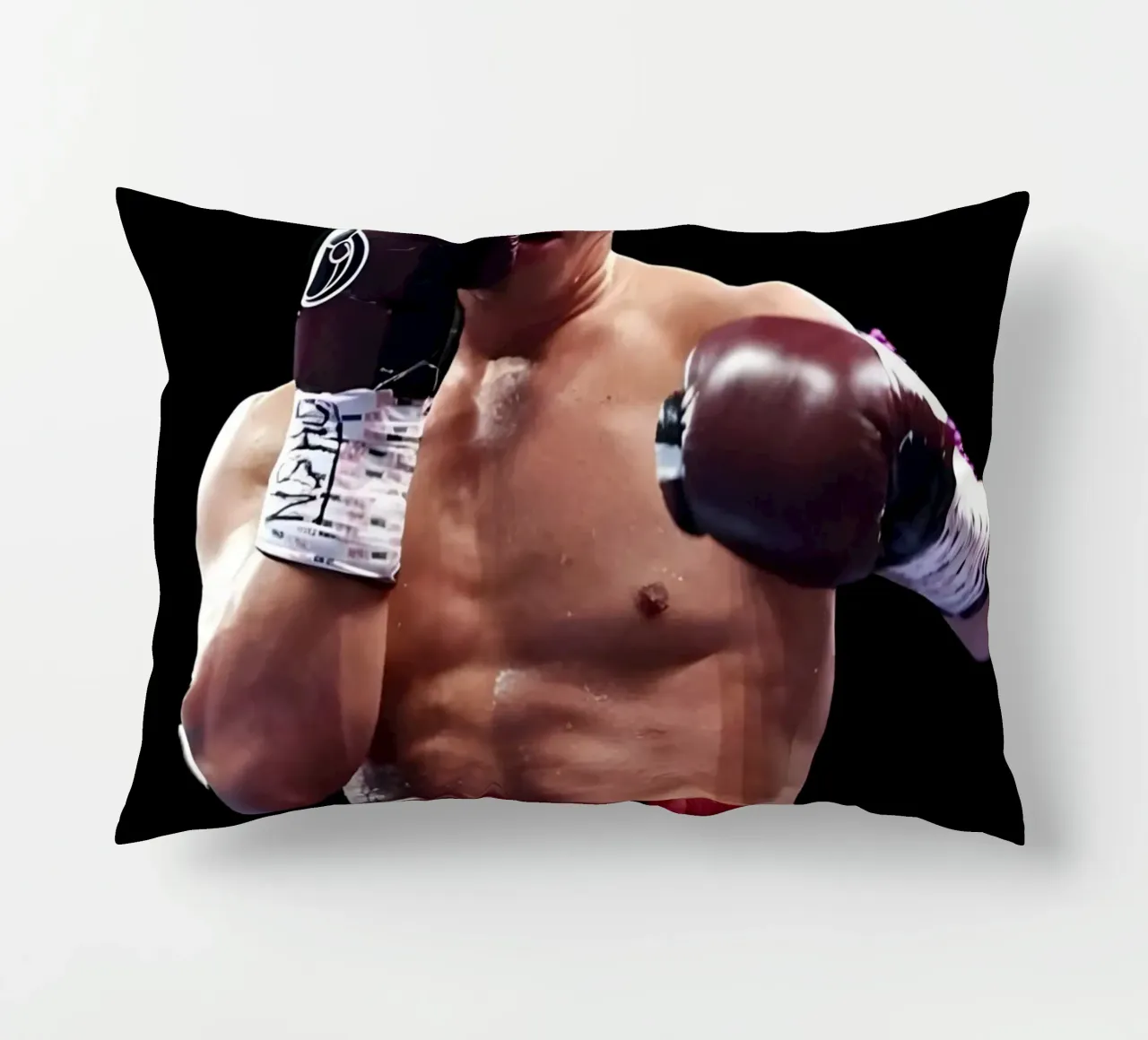 Dmitry Bivol cuscino da Low poly art