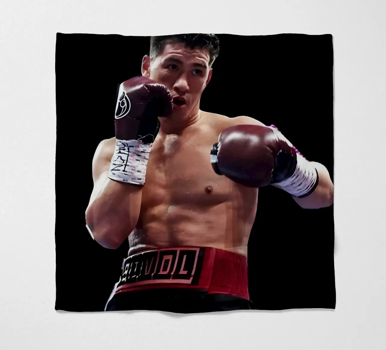 Dmitry Bivol coperta in pile da Low poly art