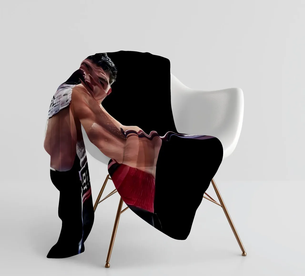 Dmitry Bivol coperta in pile da Low poly art