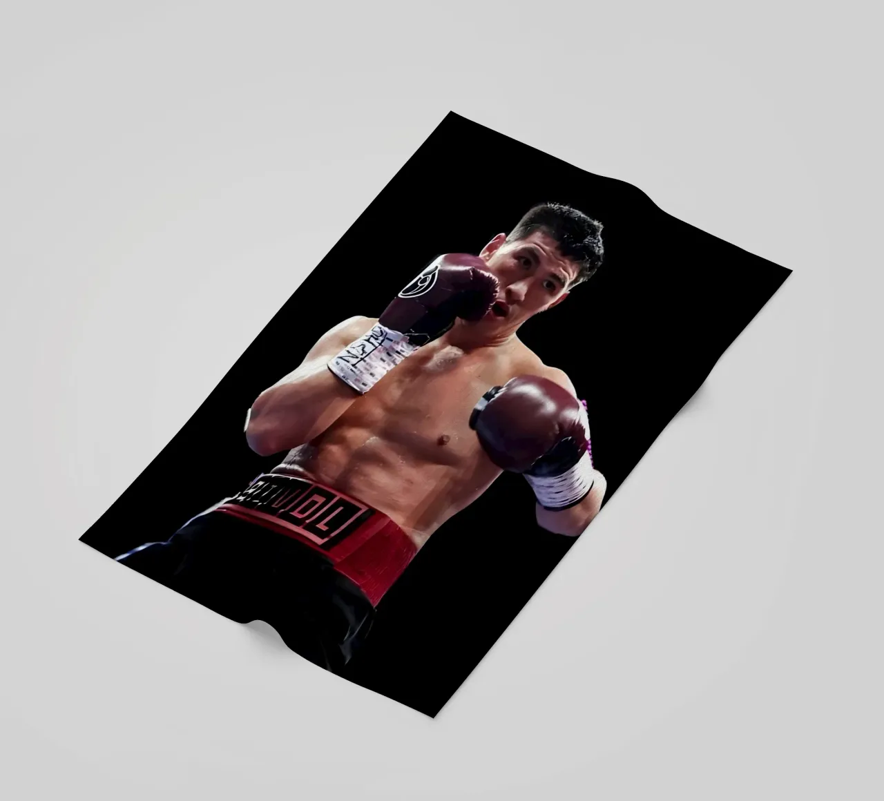 Dmitry Bivol telo mare da Low poly art