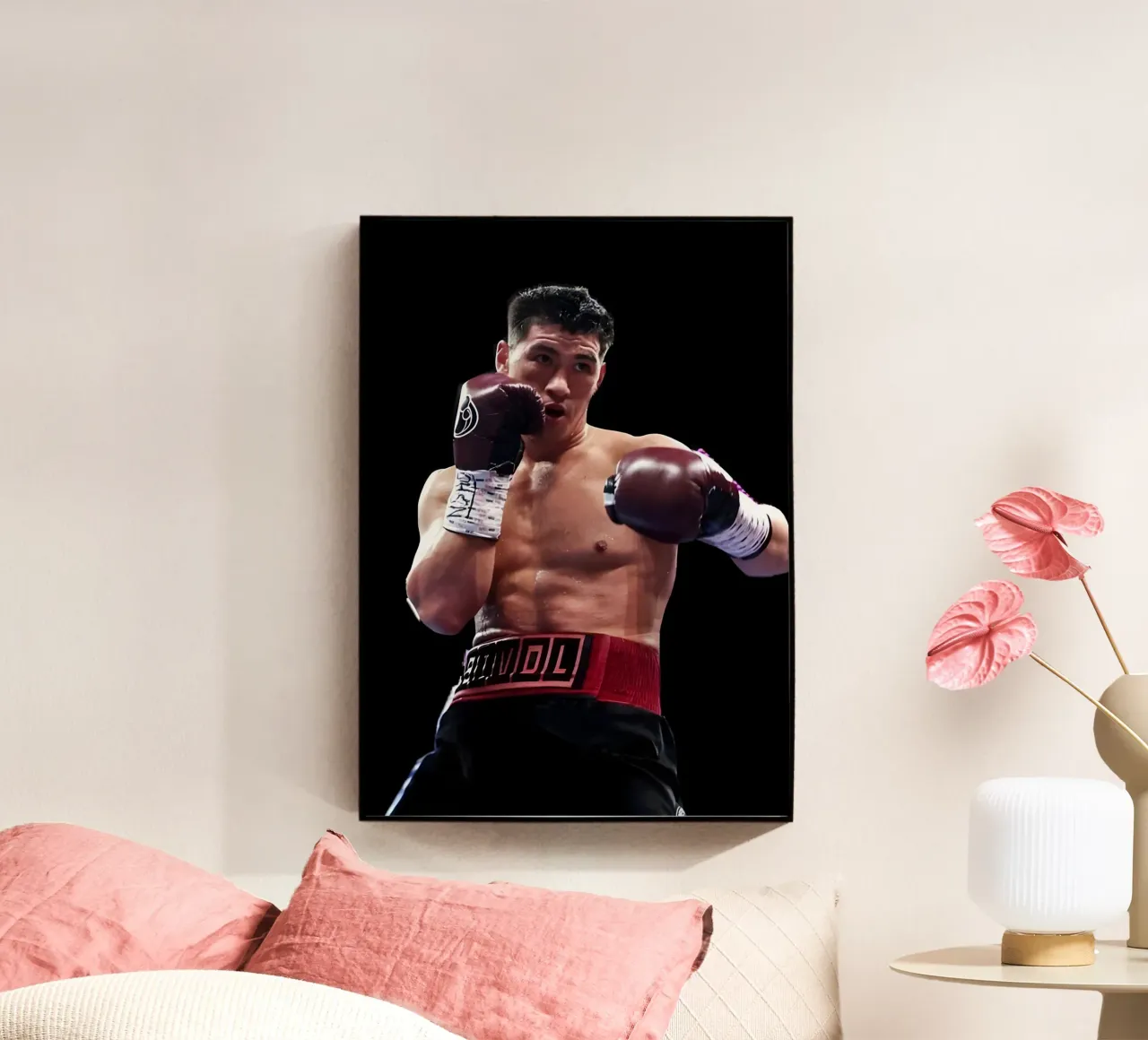 Dmitry Bivol plexiglass da Low poly art