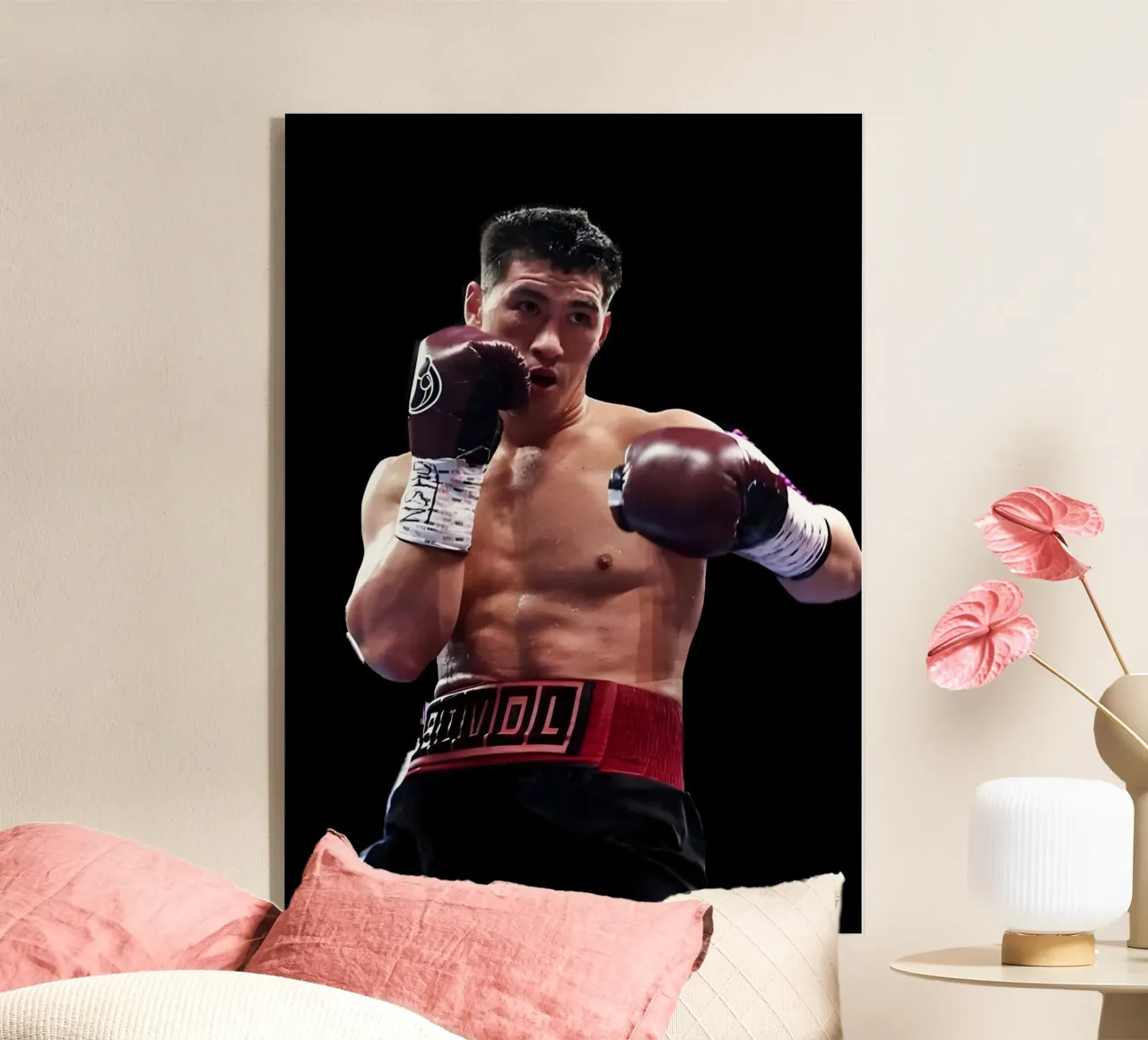 Dmitry Bivol plexiglass da Low poly art