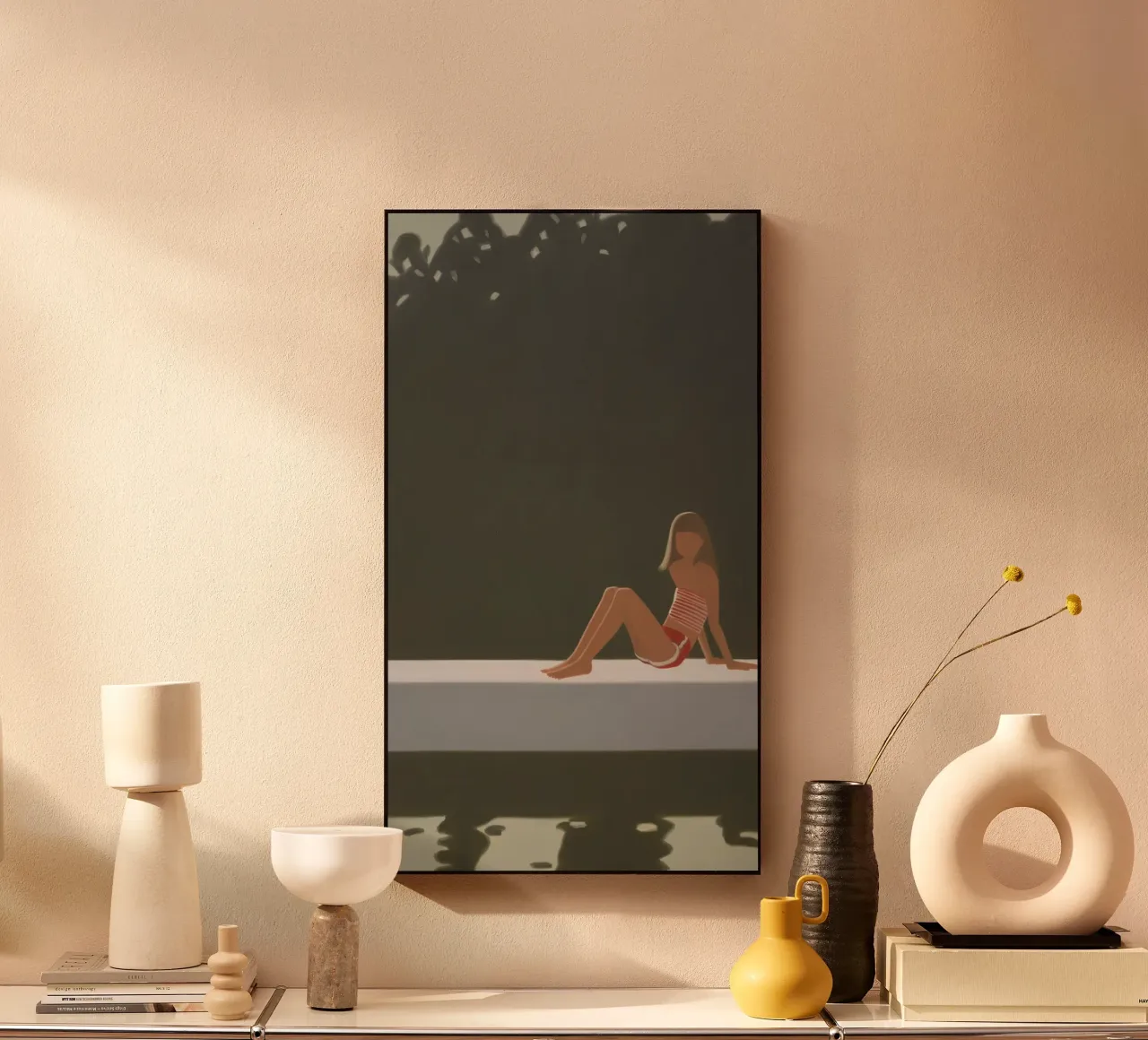 Alex Katz Tracy en la Balsa a las 730 metacrilato de Marcobarshop