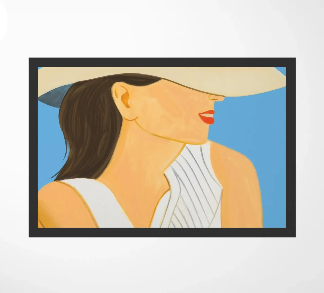 Alex Katz Vivien con cappello zerbino da Marcobarshop