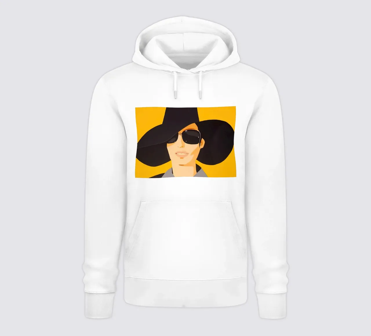 Alex Katz Vivien in cappello nero felpa con cappuccio da Marcobarshop