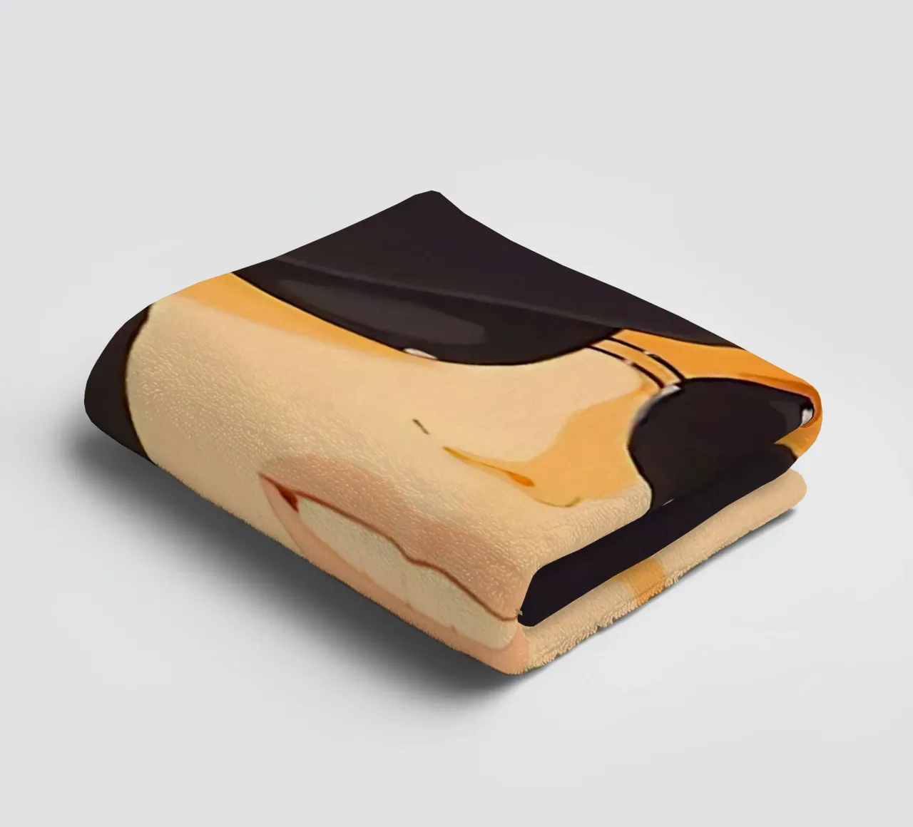 Alex Katz Vivien in cappello nero asciugamano da bagno da Marcobarshop