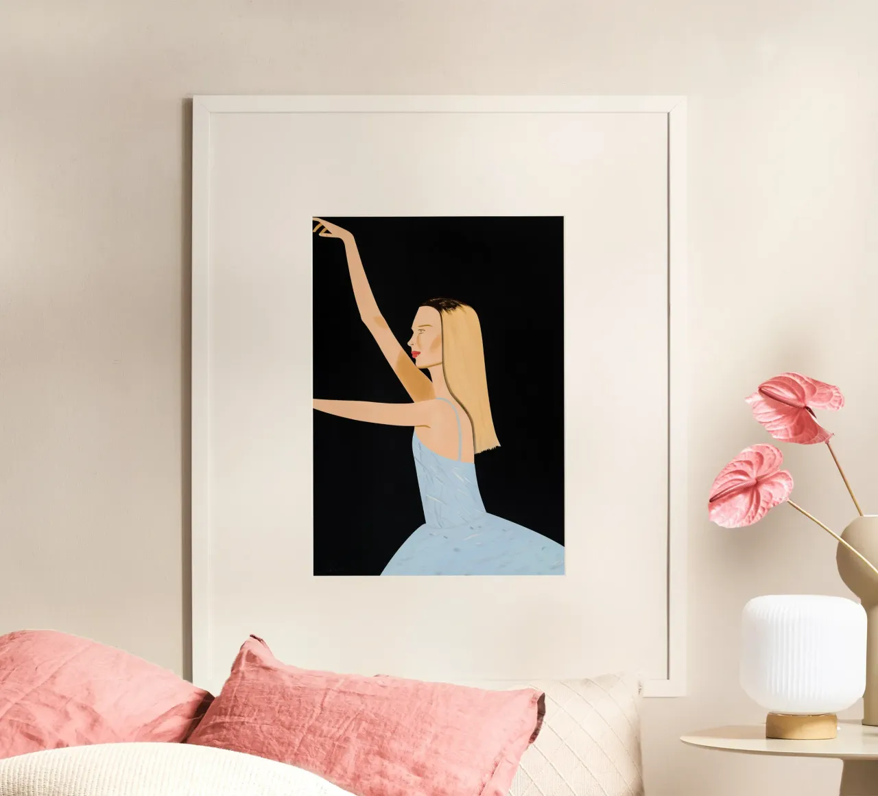 Alex Katz Danser poster van Marcobarshop