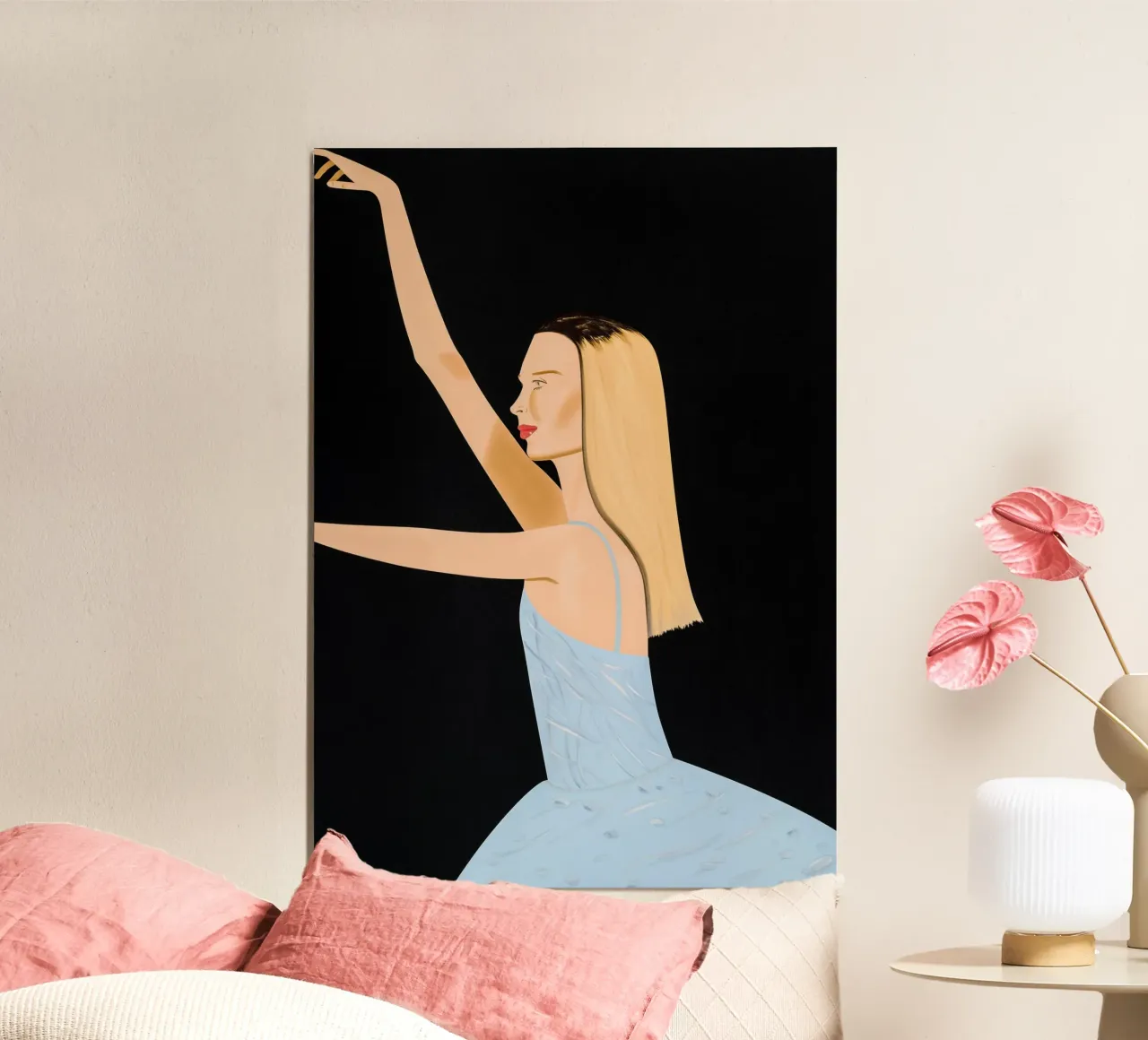 Alex Katz Danser poster van Marcobarshop