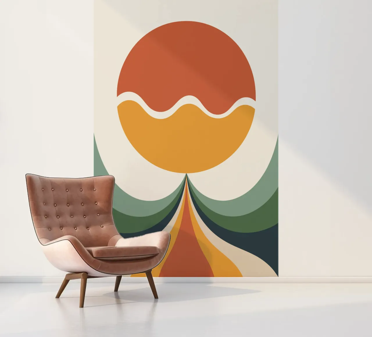 Converging Currents fotobehang van LisaArtes