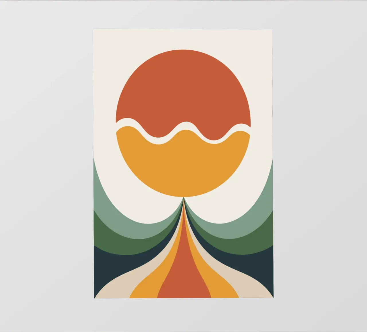 Converging Currents fotobehang van LisaArtes