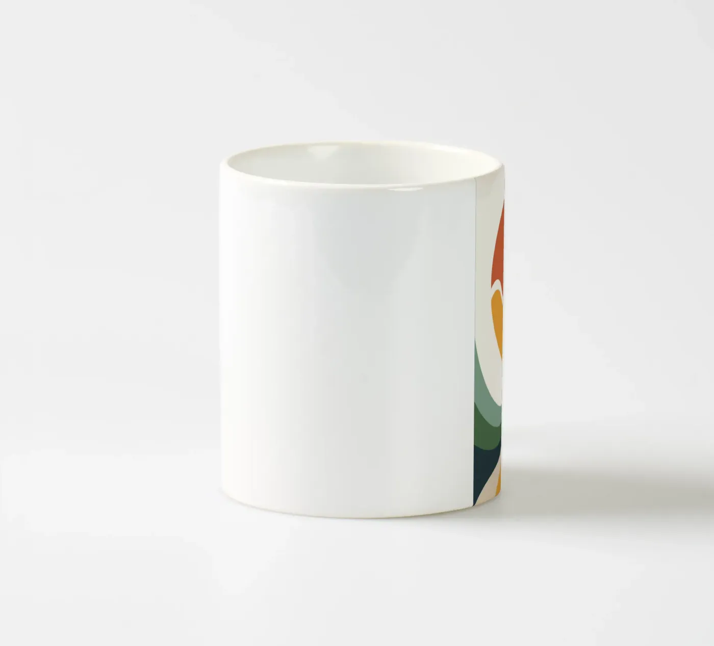 Converging Currents ceramic mug by LisaArtes