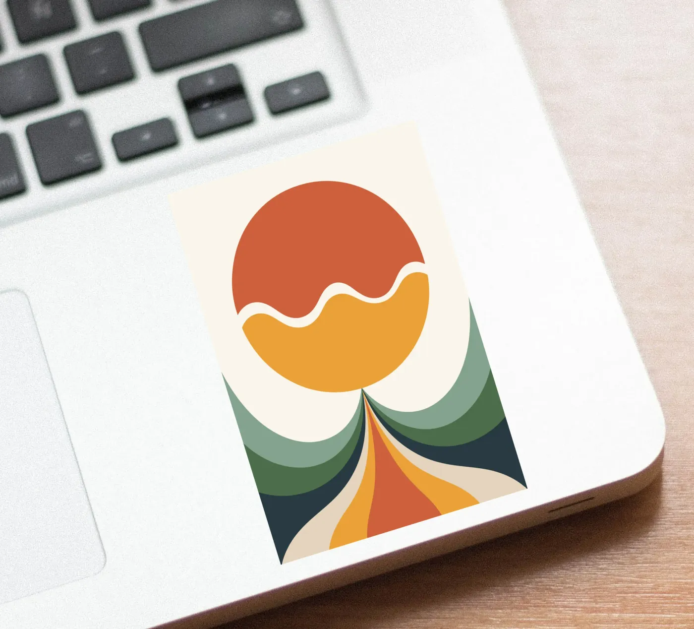 Converging Currents sticker van LisaArtes