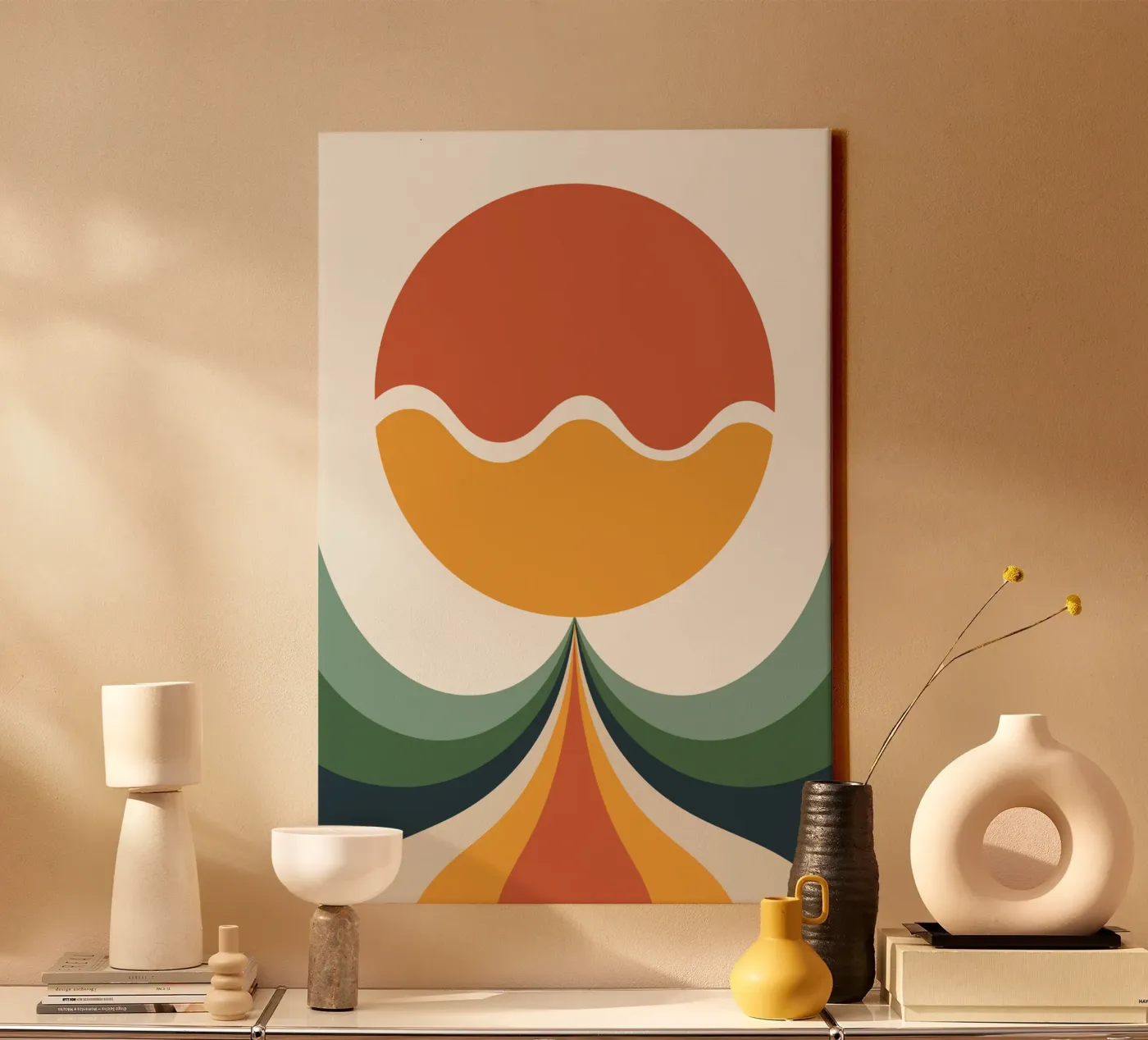 Converging Currents canvas by LisaArtes