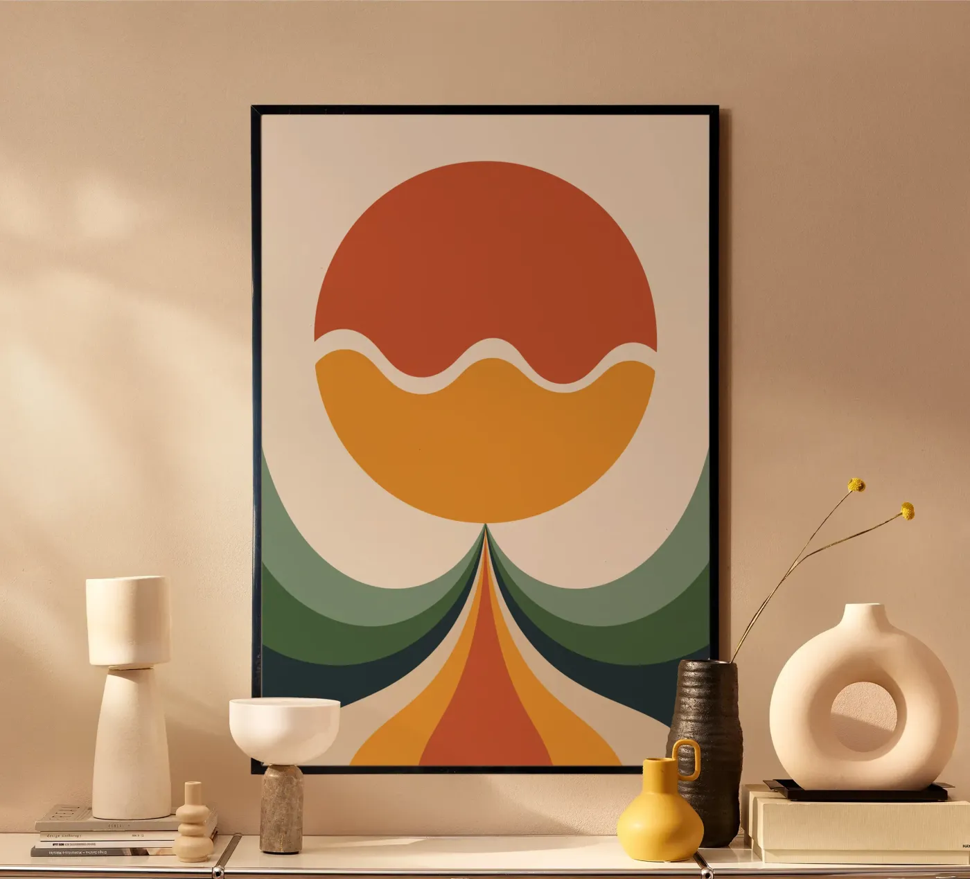 Converging Currents Poster von LisaArtes