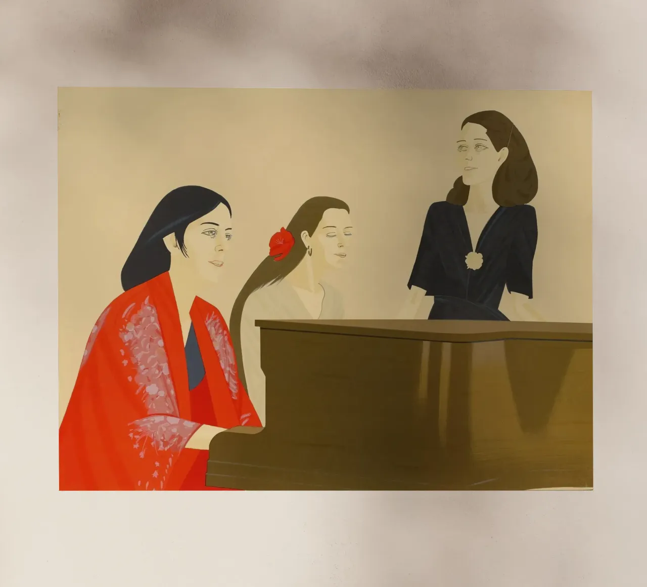 Canzone di Alex Katz pellicola backlit da Marcobarshop