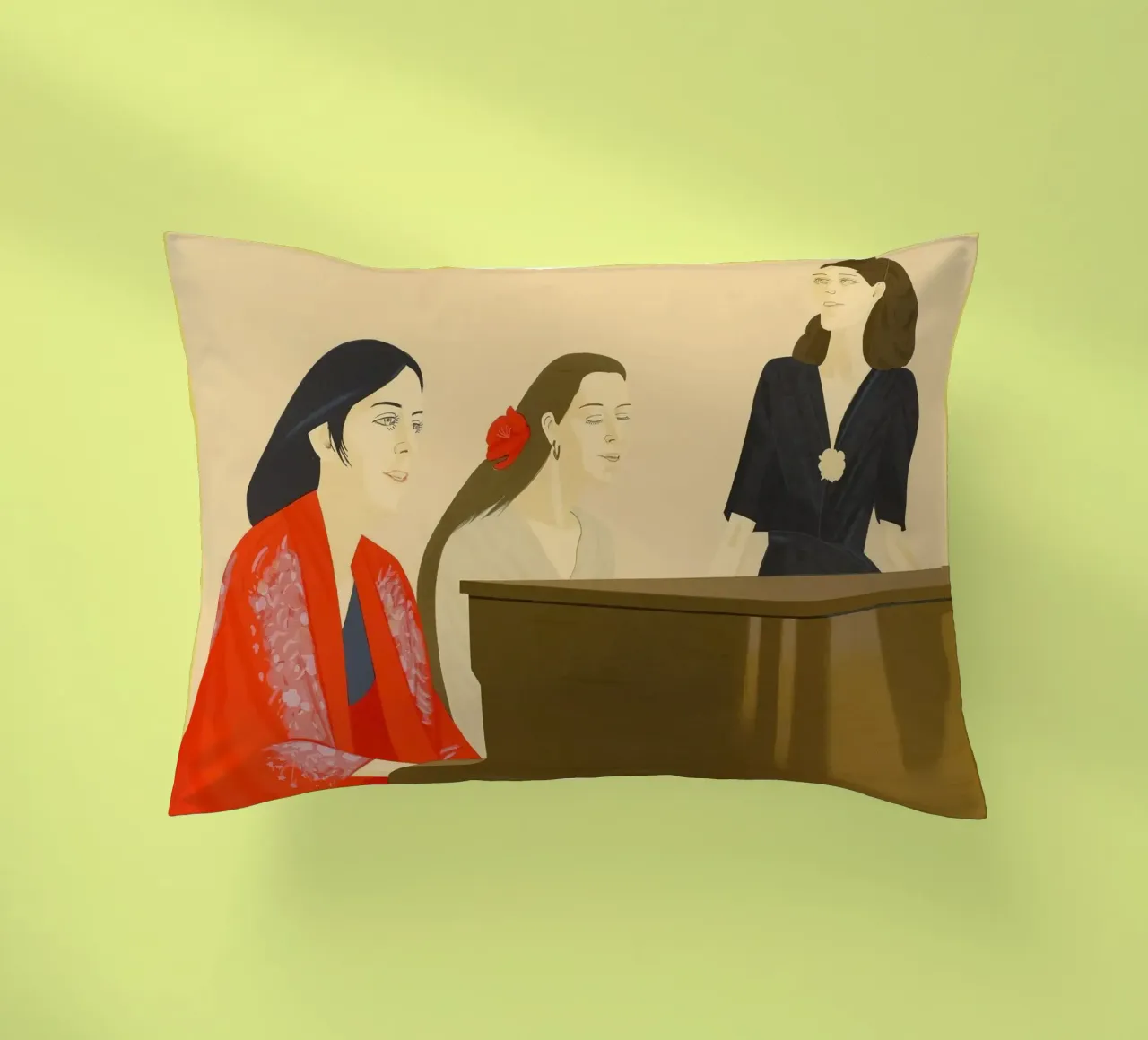 Canzone di Alex Katz cuscino da Marcobarshop