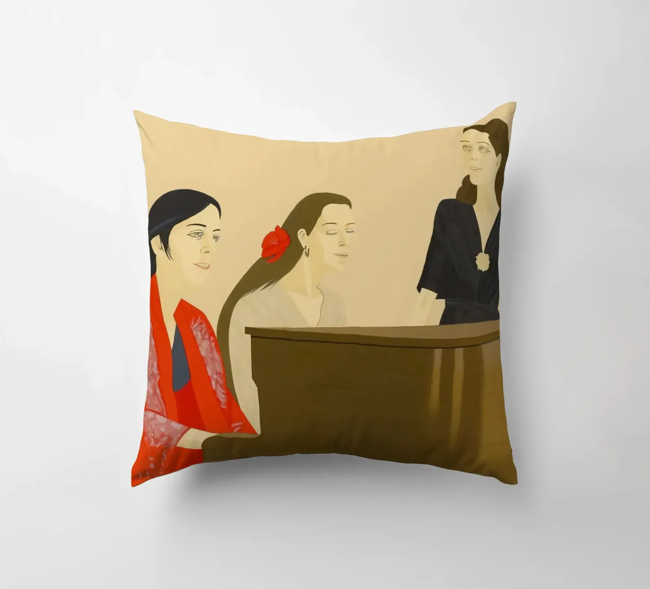 Canzone di Alex Katz cuscino da Marcobarshop