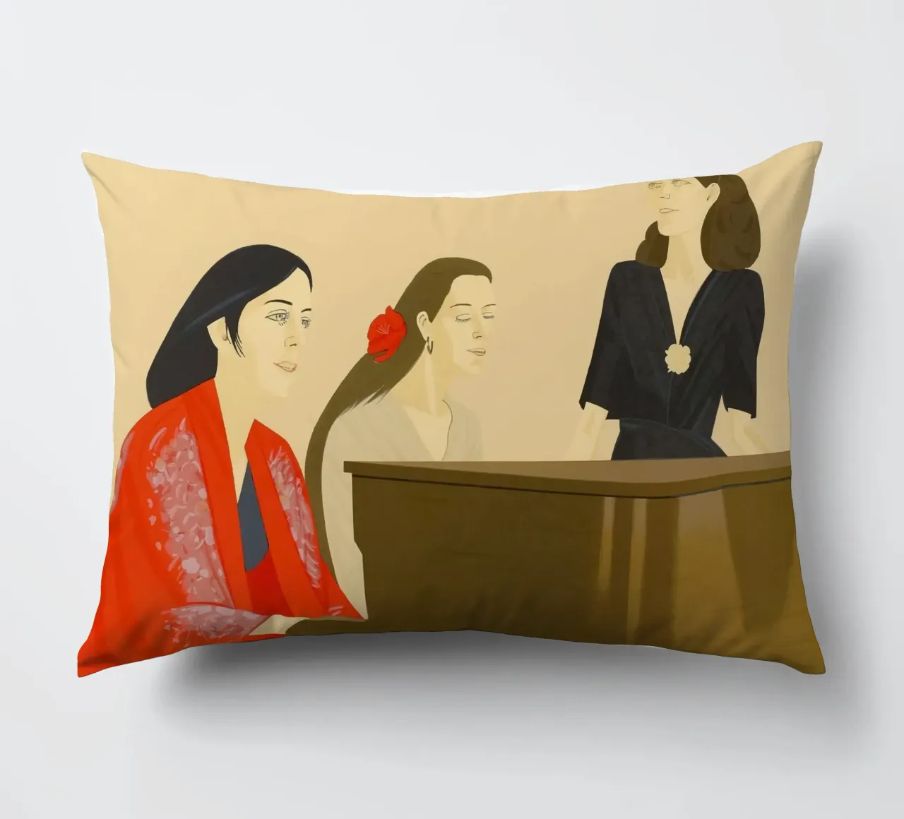 Canzone di Alex Katz cuscino da Marcobarshop