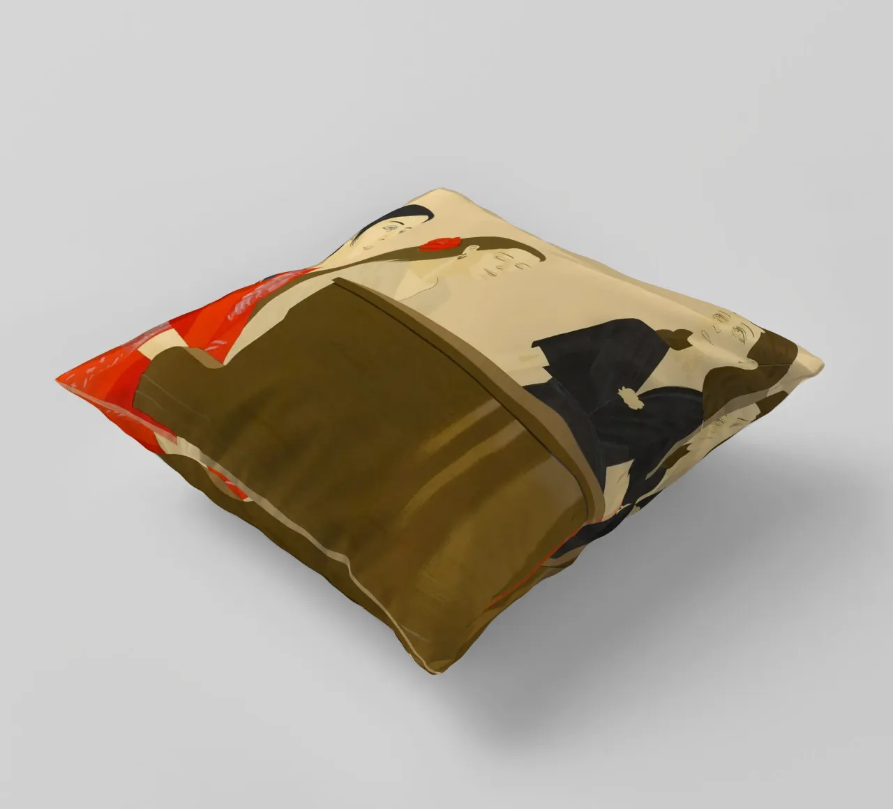 Canzone di Alex Katz cuscino da Marcobarshop