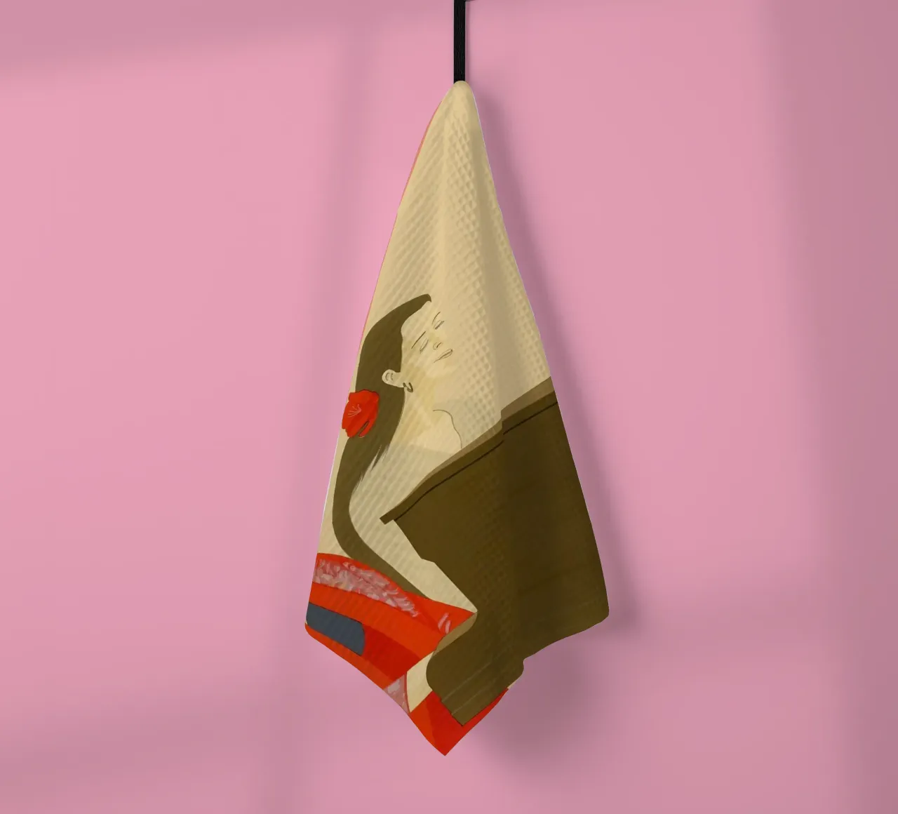 Canzone di Alex Katz canovaccio da cucina da Marcobarshop