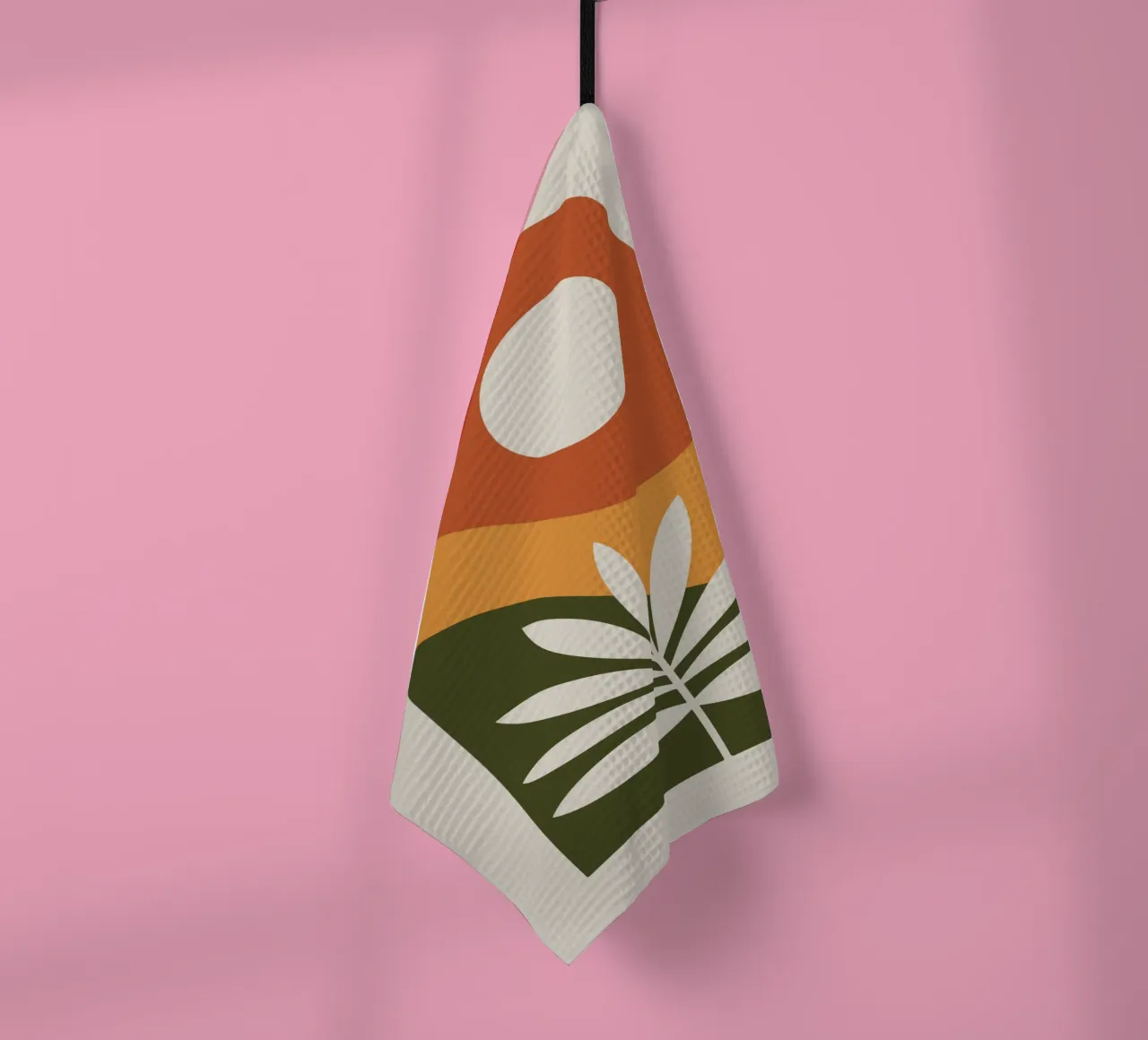 Crescent Moon Bloom canovaccio da cucina da LisaArtes