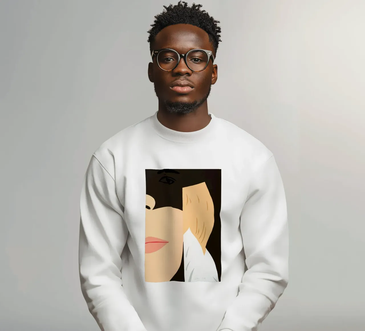 Alba di Alex Katz felpa da Marcobarshop