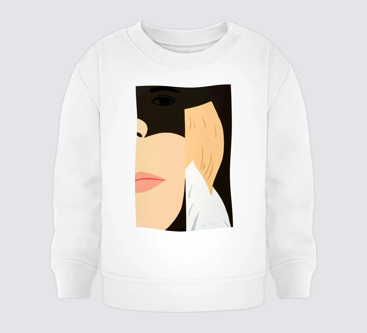 Alba di Alex Katz felpa neonato da Marcobarshop