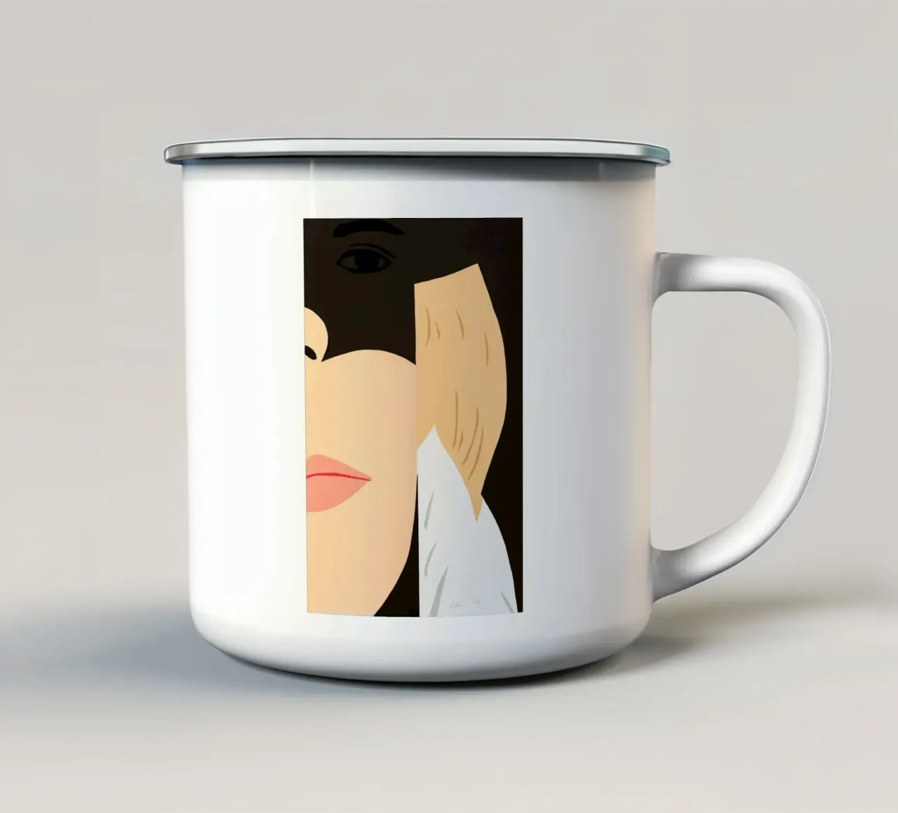 Alba di Alex Katz tazza in smalto da Marcobarshop