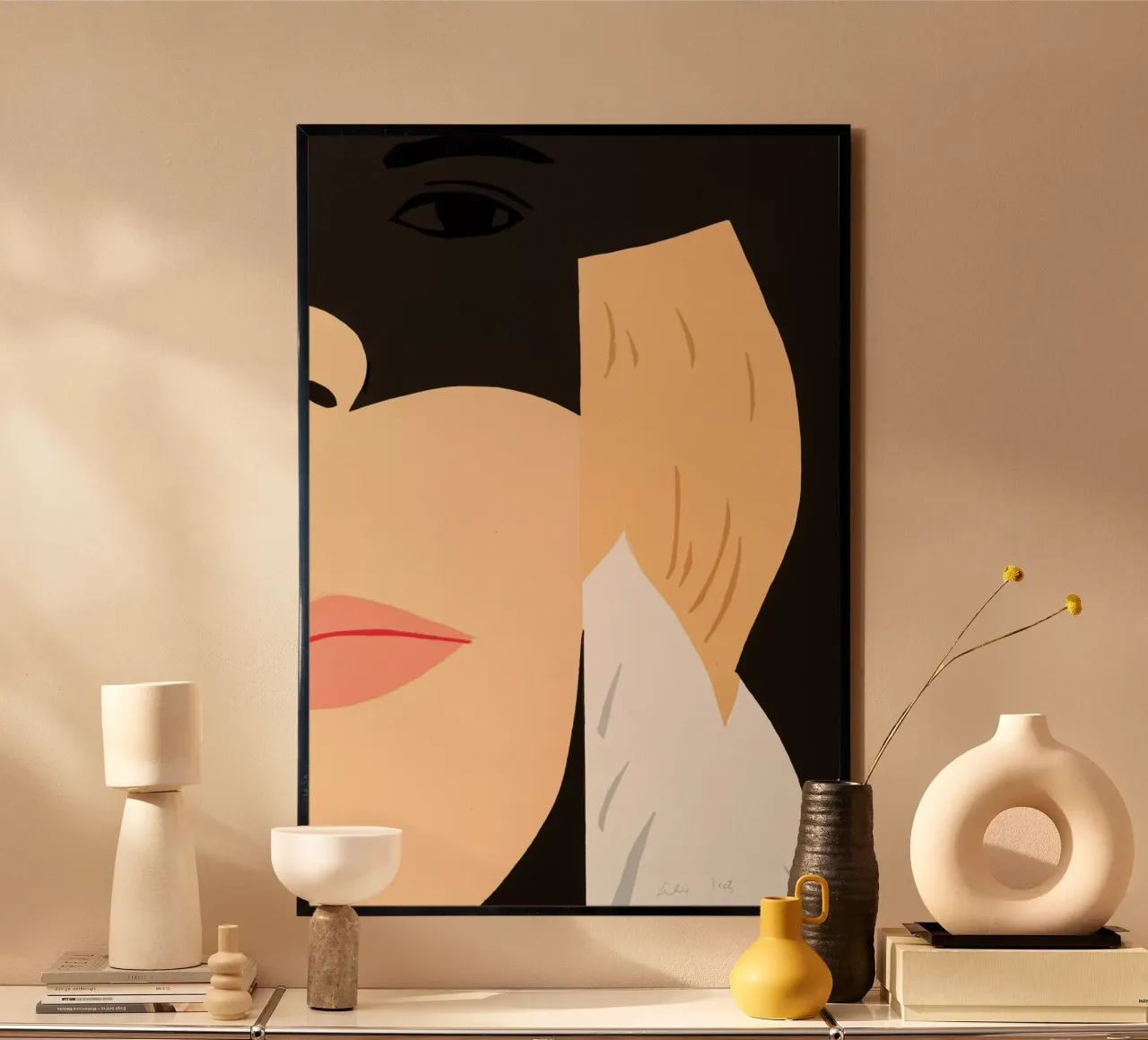 Alba di Alex Katz poster da Marcobarshop