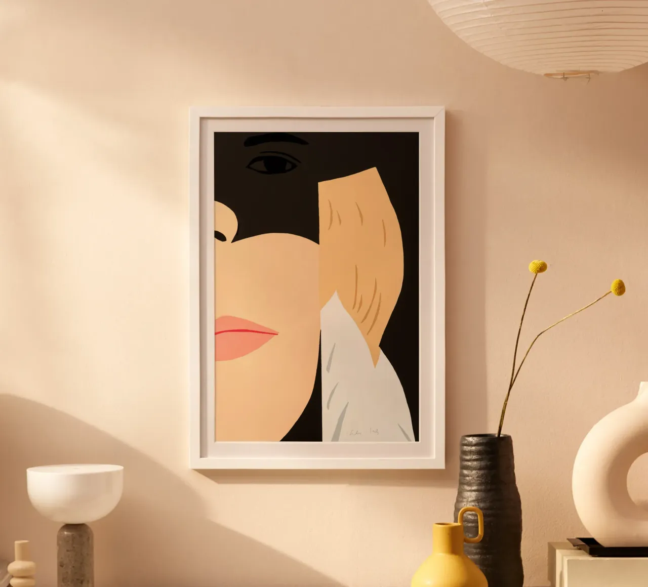 Alba di Alex Katz poster da Marcobarshop