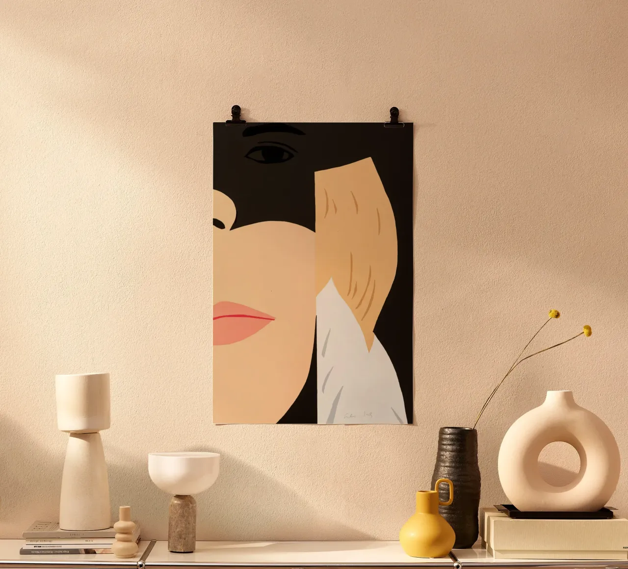 Alba di Alex Katz poster da Marcobarshop