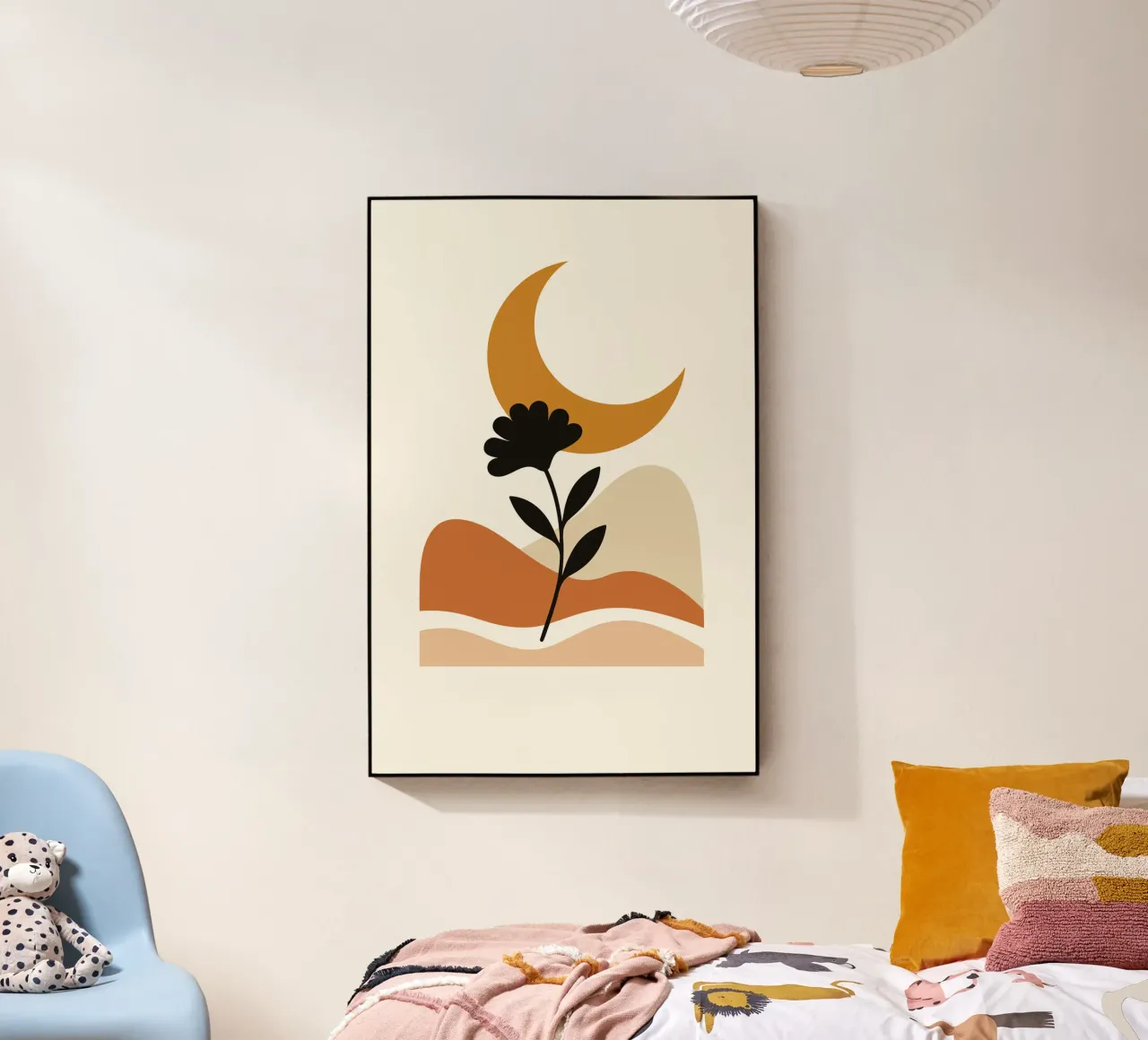 Crescent Moon Bloom plexiglass da LisaArtes