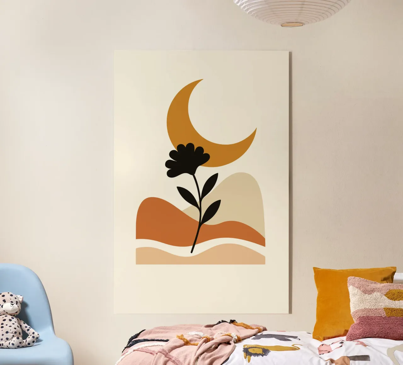 Crescent Moon Bloom plexiglass da LisaArtes