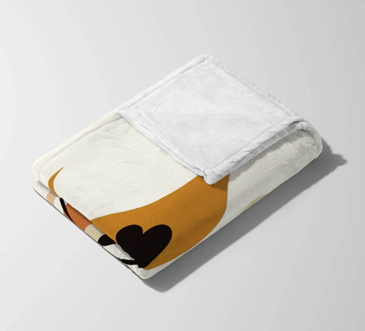 Crescent Moon Bloom coperta in pile da LisaArtes