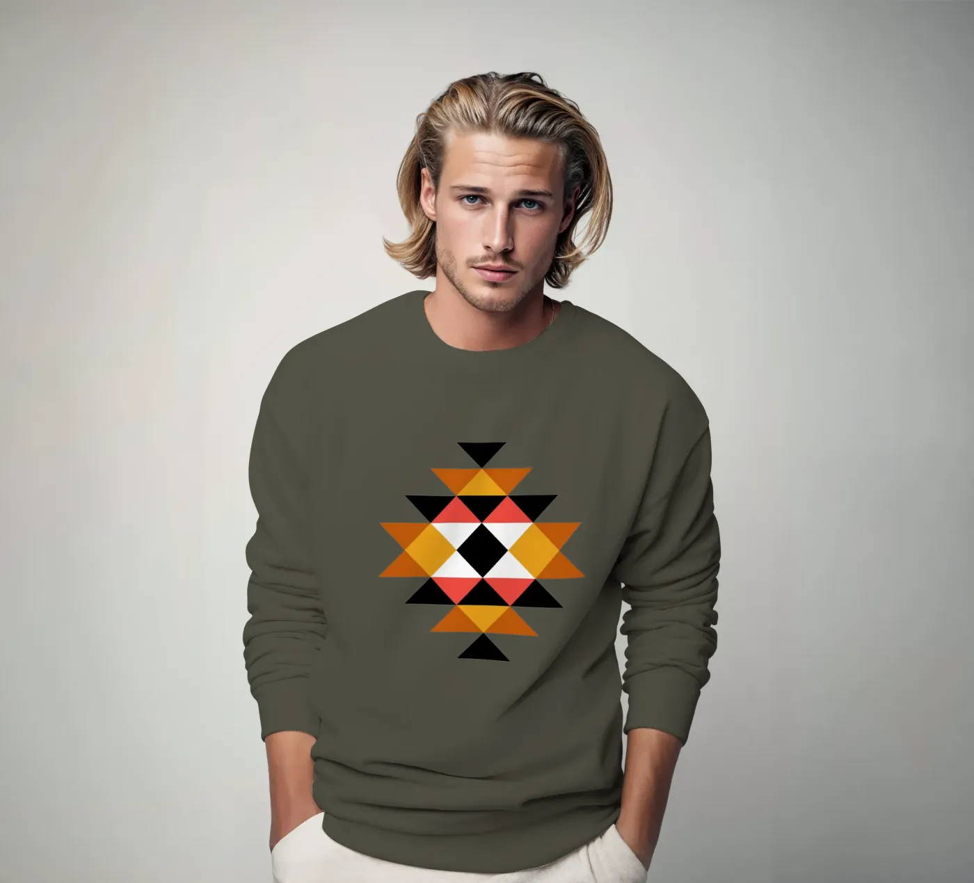 Aztec Pattern Sweatshirt von Mariel Toigo