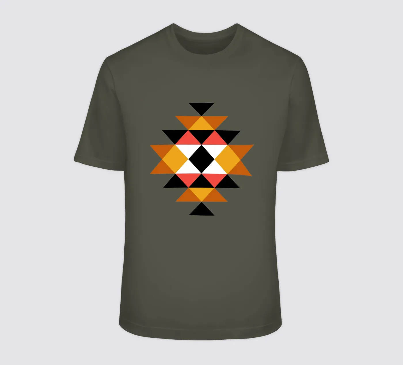 Azteken-Muster T-Shirt von Mariel Toigo