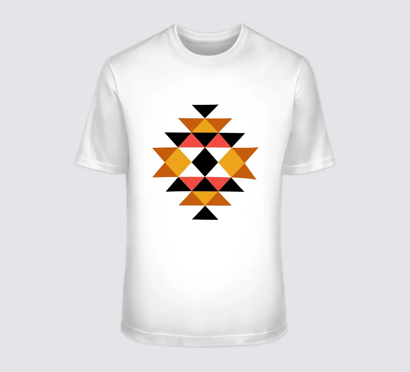 Azteken-Muster T-Shirt von Mariel Toigo
